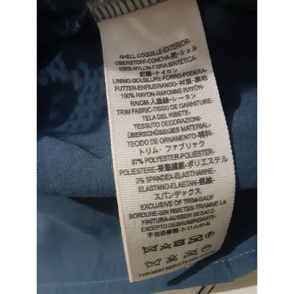 Free People Gilded Lace Victorian Mini Dress Dusty Blue Small P - Picture 10 of 15